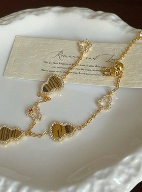 S925纯银爆款福禄白贝葫芦手链红玛瑙小葫气质轻奢宫廷风高级