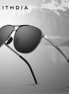 Veithdia/威斯．蒂亚 大框蛤蟆镜防紫外线骑行眼镜男士墨镜钓鱼镜