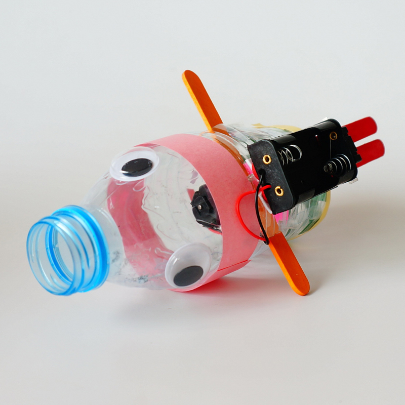 diy创意吸尘器 儿童科学实验玩具学生科技小制作小发明手工材料包 - 图1