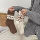 Retro~ patterned socks thickened and warm in autumn and winter
