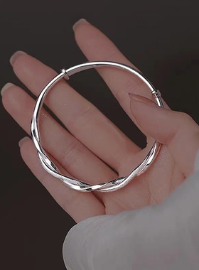 莫比乌斯环手镯ins小众