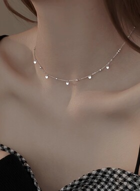 简约显瘦满天星细款项链