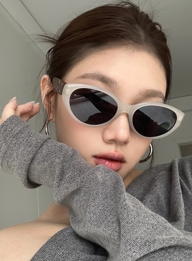 高级感偏光猫眼墨镜女2025新款