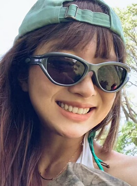 户外骑行防紫外线显瘦太阳镜女潮