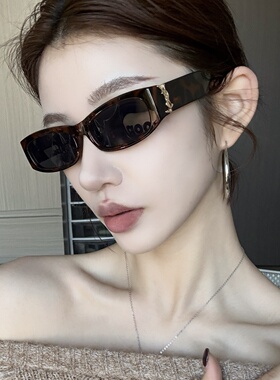 豹纹偏光防晒显瘦太阳镜欧美辣妹