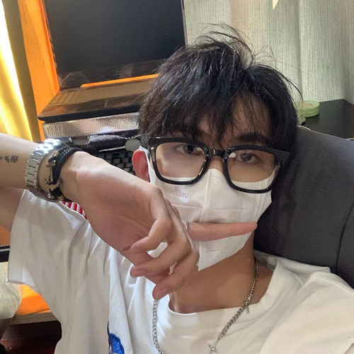 个性素颜经典黑框方形韩版潮日系男士眼镜框大脸显瘦防蓝光配近视 - 图0