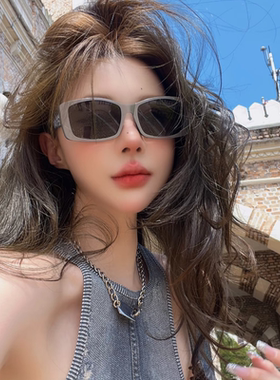 复古银色金属老钱风太阳镜