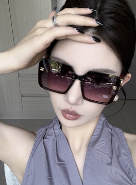 高级感渐变色太阳镜女潮2025新款