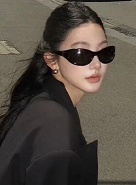 复古黑户外圆脸显瘦防UVB墨镜