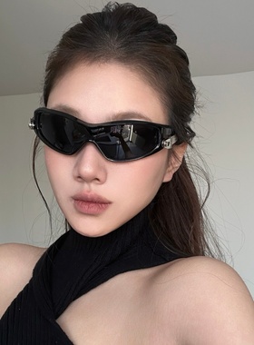欧美辣妹风机械腿女户外太阳眼镜