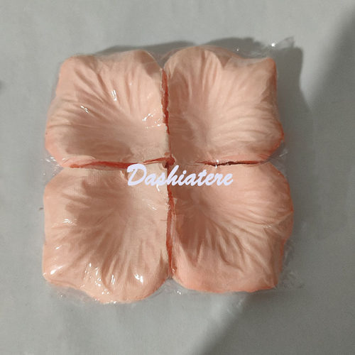 浪漫表白玫瑰花瓣仿真花童撒花藕粉色婚礼装饰纪念日ktv求婚道具 - 图1