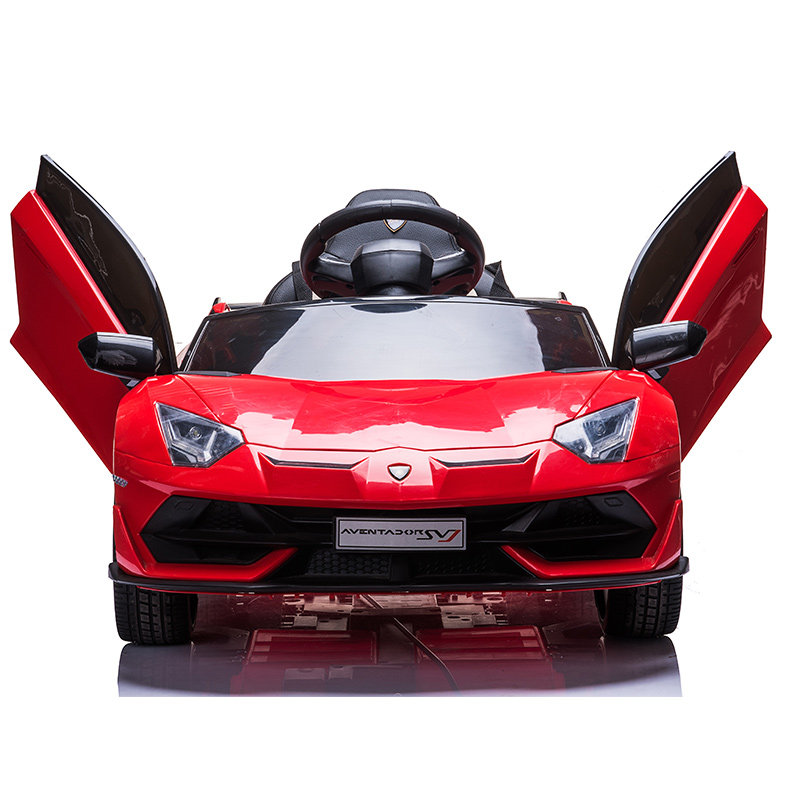 兰博基尼四轮遥控玩具车可坐电动车 好来喜儿童电动车