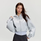 RAPPEYE Короткая дизайнерская толстовка с капюшоном для отдыха, кардиган, куртка, тренд сезона