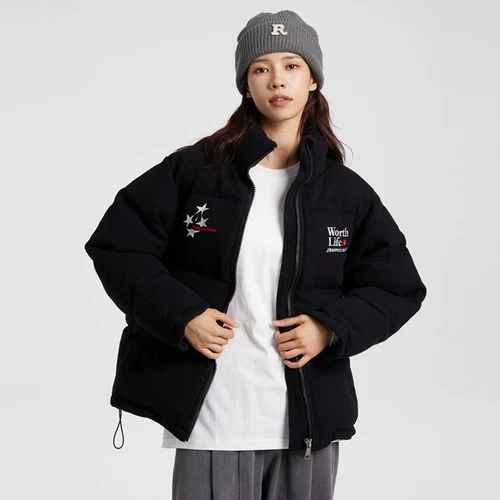 RAPPEYE Ретро куртка, короткий пуховик для влюбленных