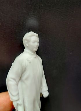 毛主席像毛爷爷摆件挥手雕塑全身白瓷招手站像工艺客厅装饰礼品