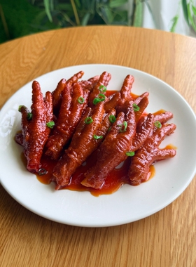 仿真虎皮鸡爪树脂模型食物道具