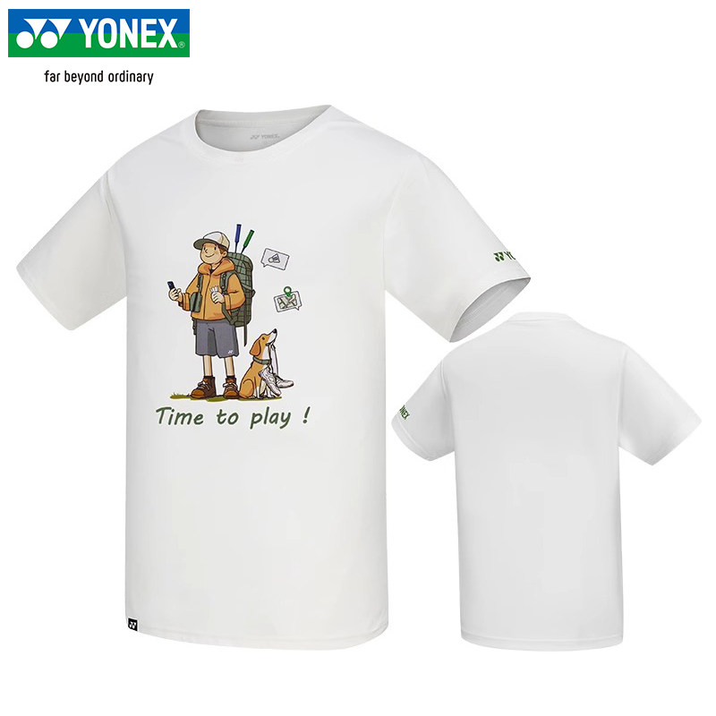 新款YONEX尤尼克斯羽毛球服短袖男女生活系列文化衫YOBC4154,淘宝优惠券,粉丝福利购,淘宝优惠卷