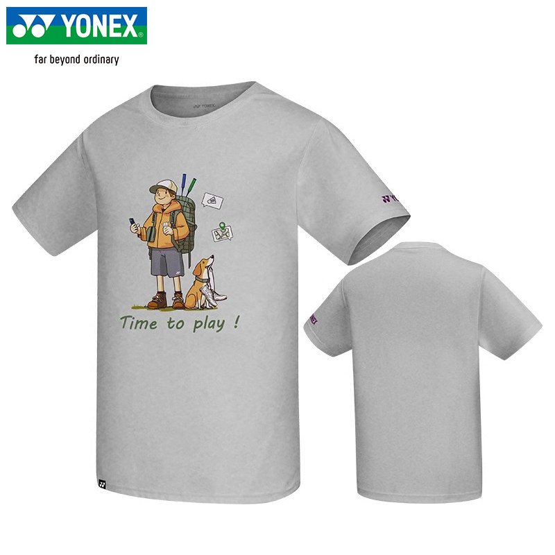 新款YONEX尤尼克斯羽毛球服短袖男女生活系列文化衫YOBC4154,淘宝优惠券,粉丝福利购,淘宝优惠卷