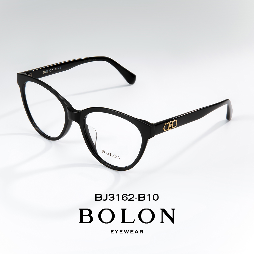 BOLON暴龙眼镜新款板材镜架女复古猫眼近视眼镜框BJ3162/3163 - 图1