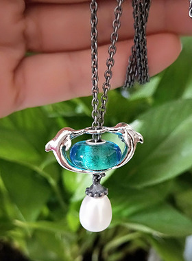 毕亨特新款珍珠项链人工养殖珠子