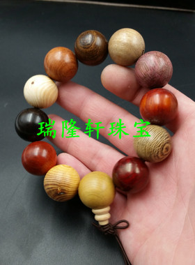 高档精美毫米木头手串厂家直销