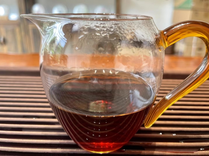 有福茶厂普洱茶熟茶茶叶勐海滋味云南七子饼茶357克 - 图2