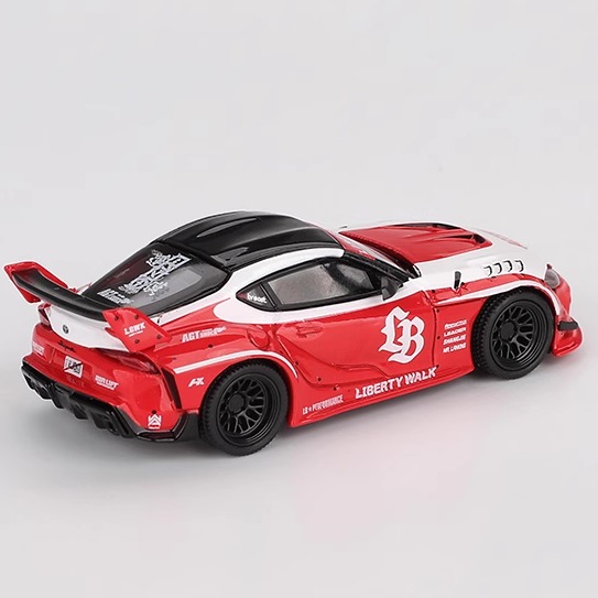 MINIGT 1:64 丰田GR Supra LB WORKS Toyota 1103合金汽车模型 - 图1
