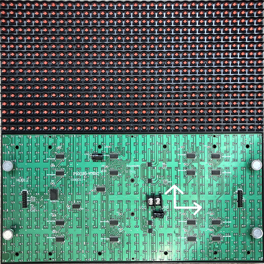 p10(1r)-v706/v701c/v702ac/v801a/v806a/v901a 显示屏led单元板