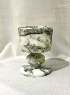 You物天然大理石花器装饰摆件客厅浴室卧室样板房软装家居饰品