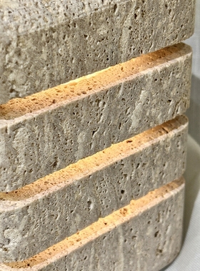 现代简约方形石材装饰摆件