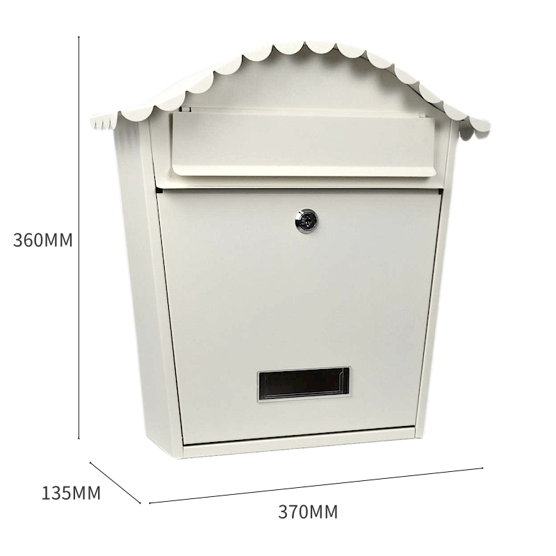 包邮欧式英式民宿别墅信箱室外防雨邮箱壁挂邮筒田园创意信报箱-图1