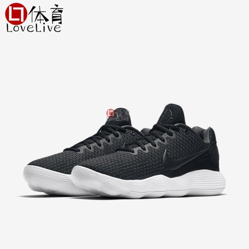 Nike Hyperdunk 2017 Low黑白低帮实战篮球鞋 897637 HJ3486-图2