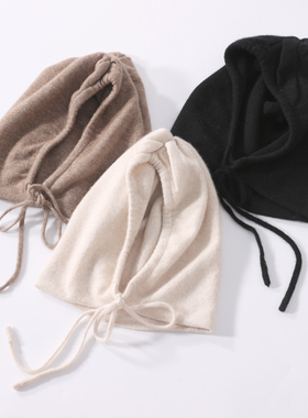 休闲帽子男女通用纯羊毛百搭秋冬