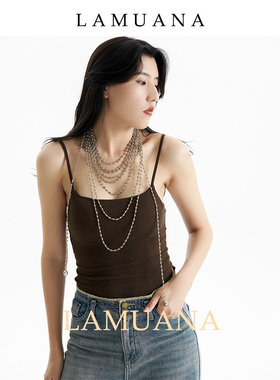 LAMUANA星河琉璃珍珠项链