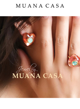 LAMUANA女锆石甜美小众戒子