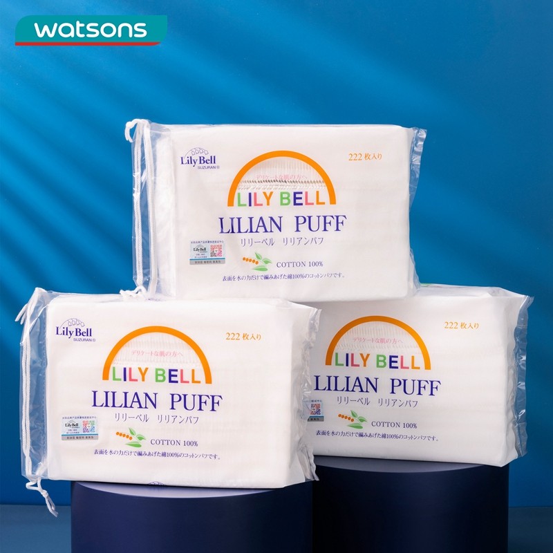 屈臣氏丽丽贝尔化妆棉222片*2卸妆湿敷多用柔软温和,淘宝优惠券,粉丝福利购,淘宝优惠卷