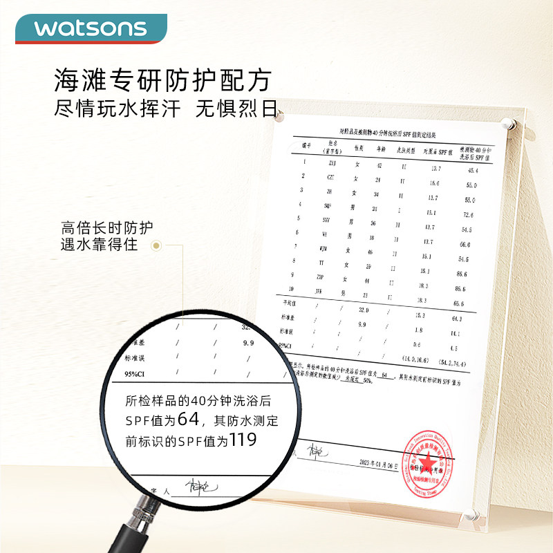  屈臣氏防晒霜