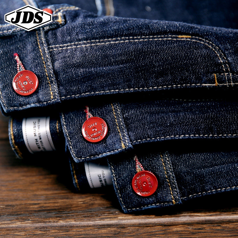 加绒加厚男原黑色弹力小脚牛仔裤 角斗士服饰牛仔裤