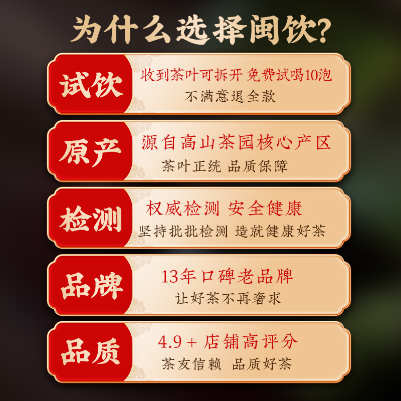 大红袍茶叶250g特级浓香型袋装礼盒福建武夷山岩茶叶自己喝乌龙茶-图2