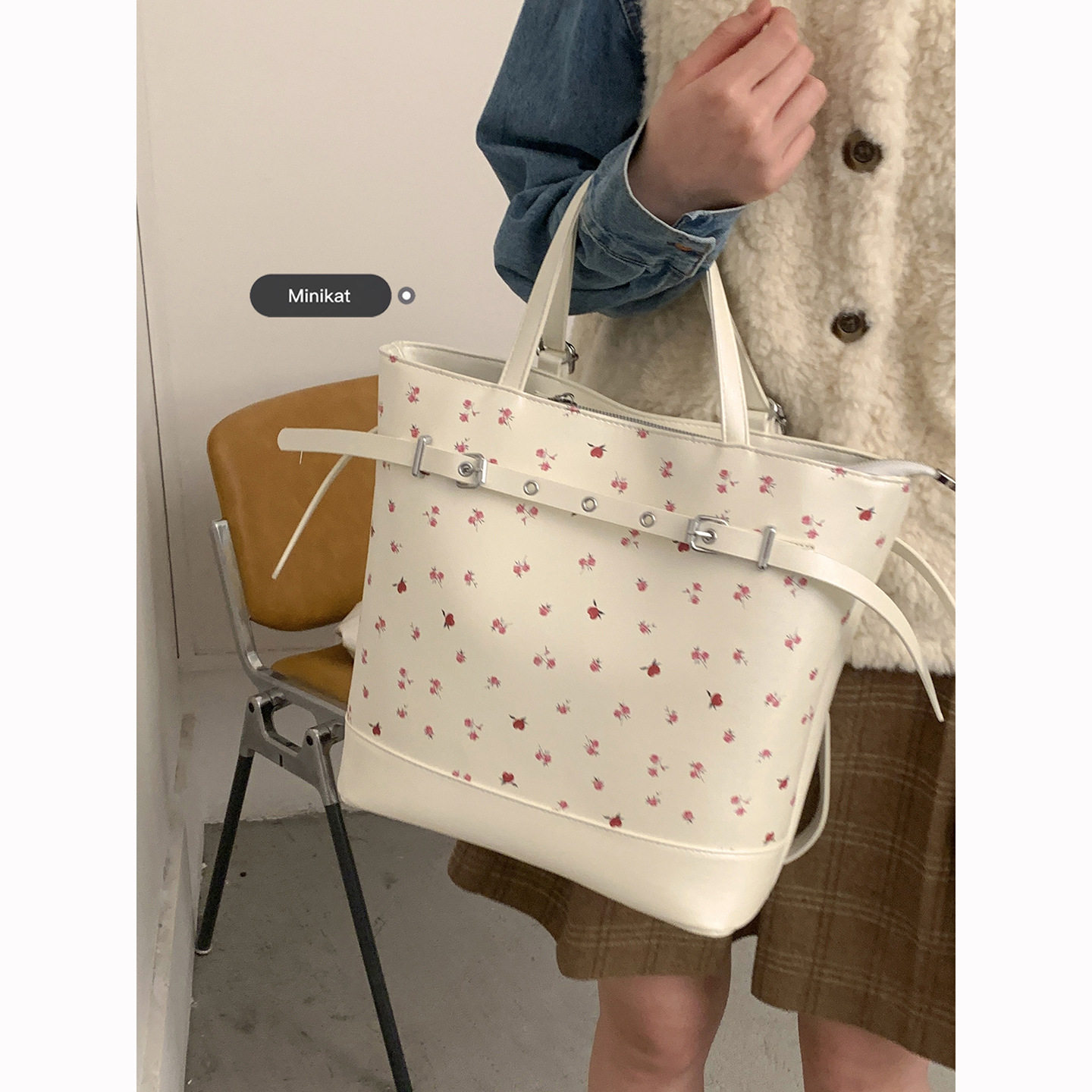 复古感大容量腋下包包女2026春季新款水桶包多功能单肩双肩包,淘宝优惠券,粉丝福利购,淘宝优惠卷