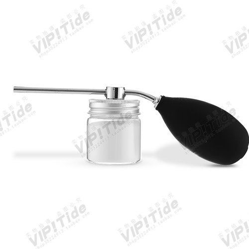 BARBER 爽身粉滑石粉喷瓶增发纤维喷枪喷粉器痱子粉喷瓶喷粉瓶 - 图1