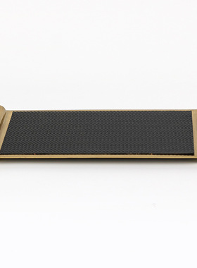 创意金属皮质长方形圆柱提手托盘样板间售楼处客厅餐厅画卷收纳盘