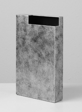 轻奢复古几何切口方管花