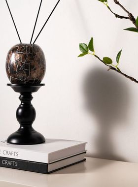 北欧艺术感地中海风格桌面空瓶香薰扩香器装饰摆件美容院氛围布置