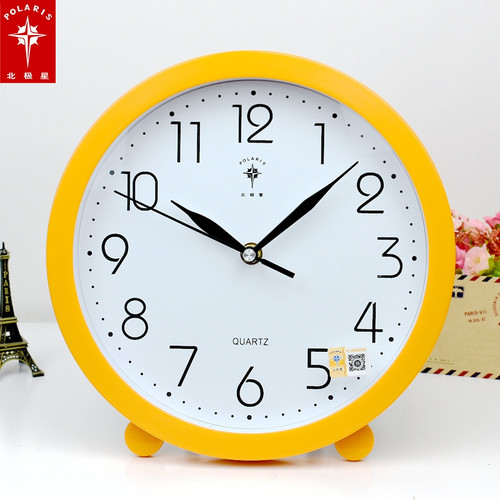 北极星座钟摆钟客厅大挂钟现在简约创意个性台式钟静音摆件北欧风 - 图2
