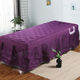 Beauty bed cover set European style simple beauty salon massage physiotherapy massage shampoo bed cover single bed cover round head square head