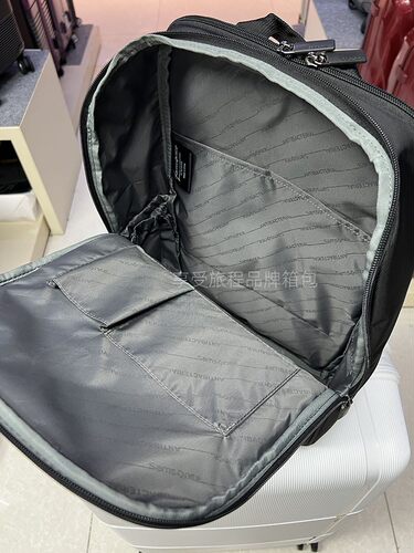 新秀丽双肩包超轻男女通勤Samsonite旅行包16寸电脑包背包TQ3 - 图1