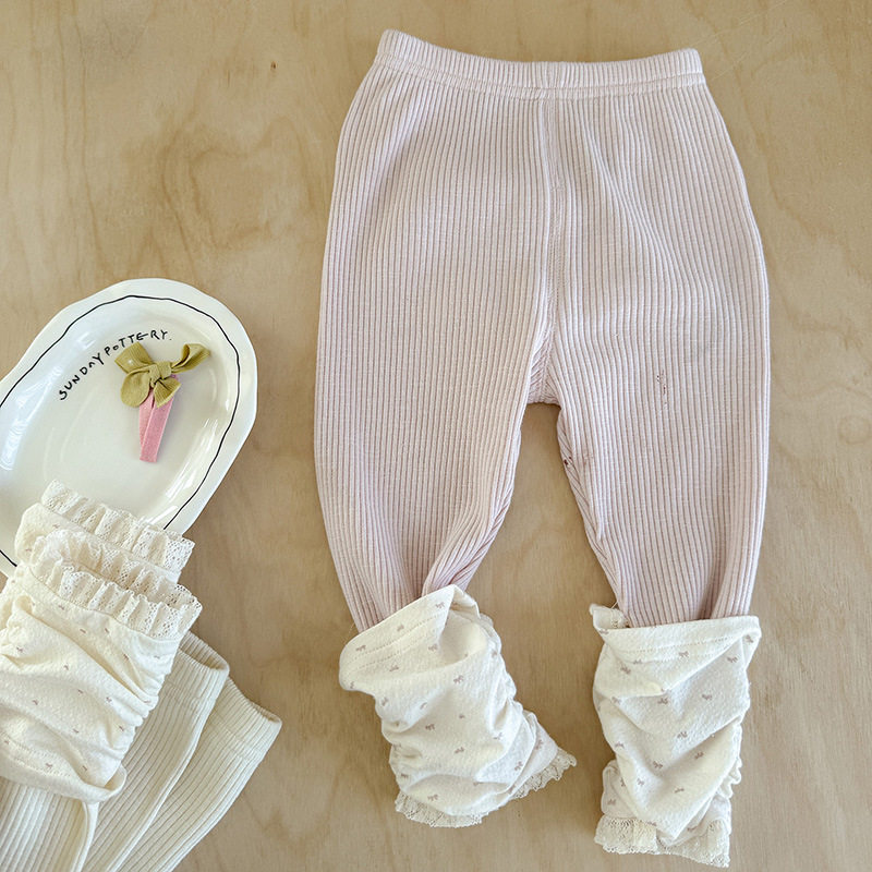女宝堆堆打底裤春装2026新款婴幼儿韩版洋气裤子女童外穿长裤 a类,淘宝优惠券,粉丝福利购,淘宝优惠卷