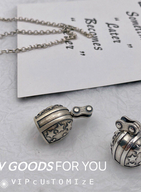 纯银饰品通用百搭挂件复古吊坠
