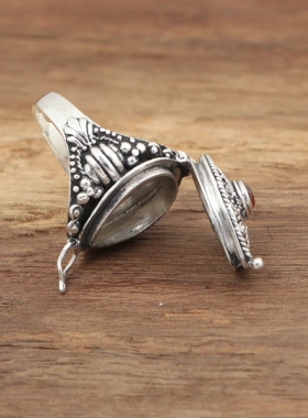 纯银饰品手工复古泰银S925个性